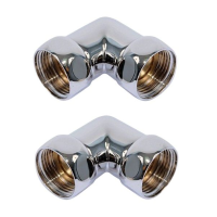 Соединение угловое для полотенцесушителя Vieir VLF44, 3/4x3/4, вн-вн